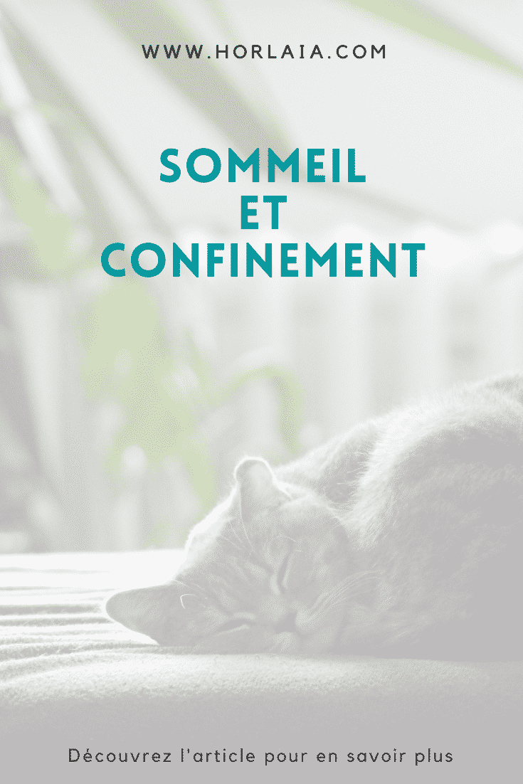 Sommeil et confinement