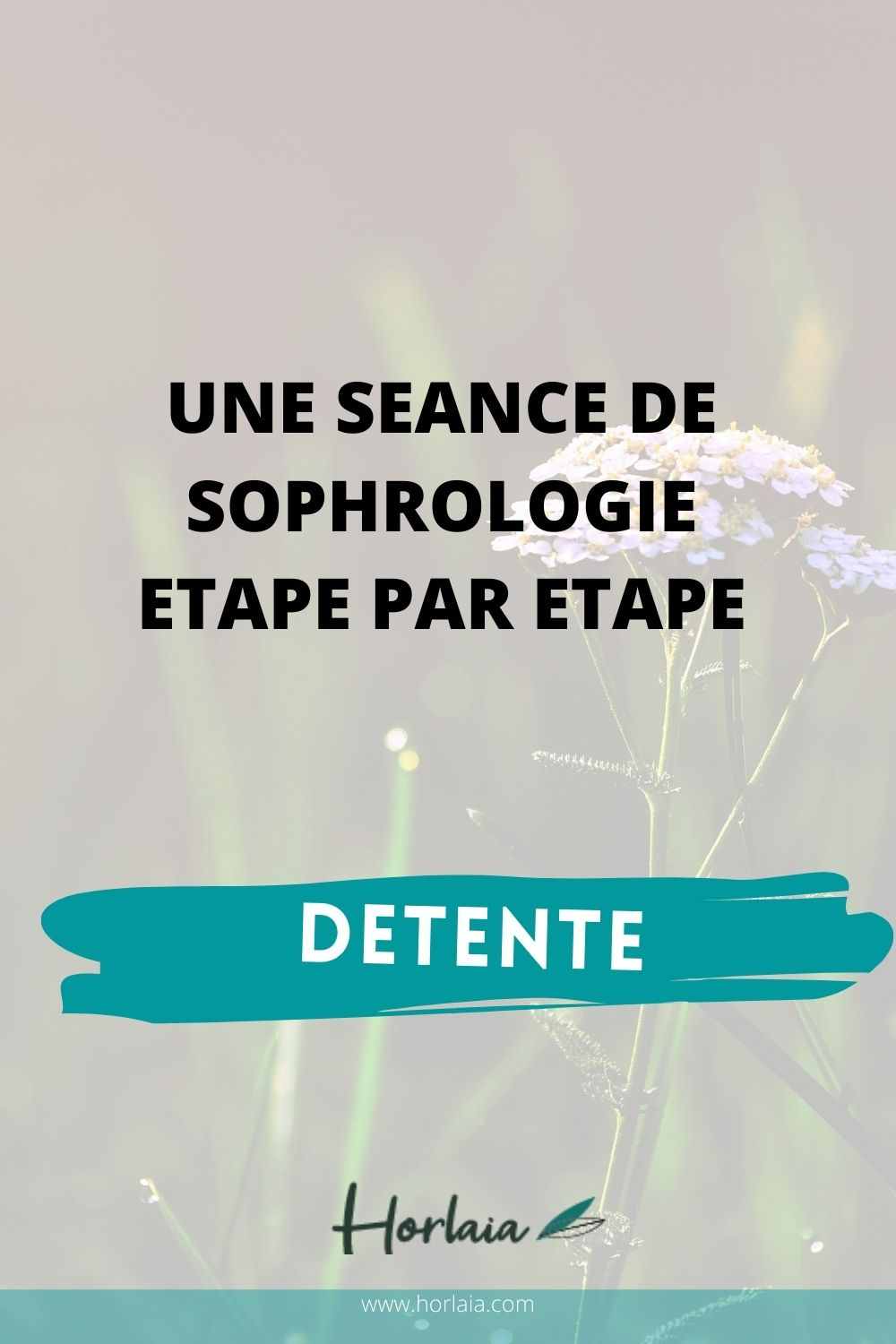 une séance de sophrologie étape par étape