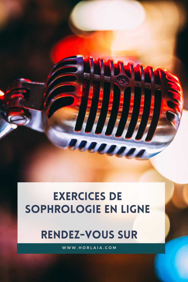 Exercice de sophrologie en ligne